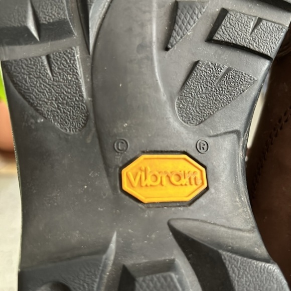 Asolo Quasar Brown Leather Vibram Sole Ankle Lace Up Unisex Hiking Boots - M7/W9 - Picture 11 of 13